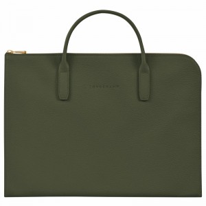 Aktówka Longchamp Le FOULONNÉ S Damskie Khaki Polska | L2115021892