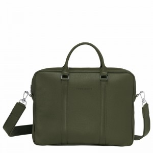 Aktówka Longchamp Le FOULONNÉ XS Męskie Khaki Polska | L2121021A23-