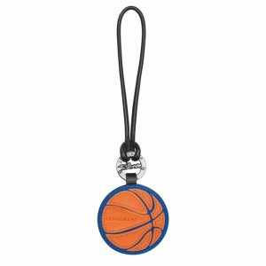 Breloczki Longchamp Long-Dribble Damskie Niebieskie Pomarańczowe Polska | 36081J03H03