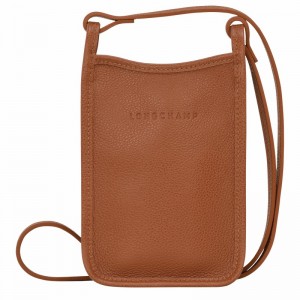 Etui Longchamp Le FOULONNÉ Męskie Caramel Polska | 34200021121-