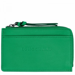 Etui na Karty Longchamp 3D Damskie Zielone Polska | 30034HCV129