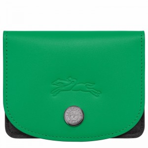 Etui na Karty Longchamp Le Pliage Xtra Damskie Zielone Polska | 30039HFJ129