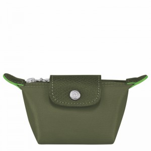 Portmonetki Longchamp Le Pliage Green Damskie Zielone Polska | 30016919479