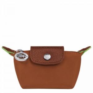 Portmonetki Longchamp Le Pliage Green Męskie Brązowe Polska | 30016919504-