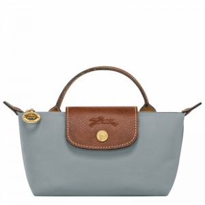 Pouches Longchamp Le Pliage Original Damskie Szare Polska | 34175089P80