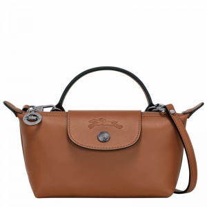 Pouches Longchamp Le Pliage Xtra XS Damskie Brązowe Polska | 34205987504