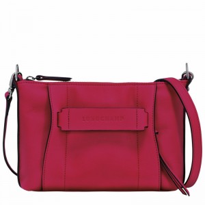 Torba Crossbody Longchamp 3D S Damskie Fuksja Polska | 10199HCVJ13