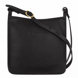 Torba Crossbody Longchamp Le FOULONNÉ S Damskie Czarne Polska | 10138021001