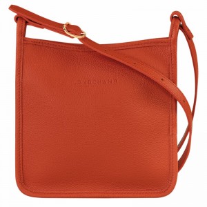 Torba Crossbody Longchamp Le FOULONNÉ S Damskie Pomarańczowe Polska | 10138021685