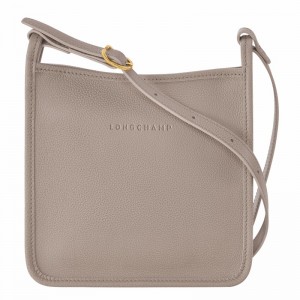 Torba Crossbody Longchamp Le FOULONNÉ S Damskie Szare Polska | 10138021P55