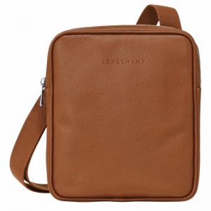 Torba Crossbody Longchamp Le FOULONNÉ XS Męskie Caramel Polska | L1712021F72-