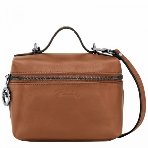 Torba Crossbody Longchamp Le Pliage Xtra XS Damskie Brązowe Polska | 10187987504