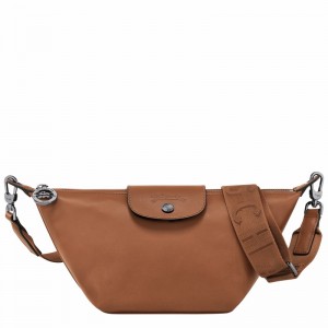 Torba Crossbody Longchamp Le Pliage Xtra XS Damskie Brązowe Polska | 10212987504