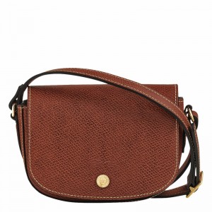 Torba Crossbody Longchamp ÉPURE XS Damskie Brązowe Polska | 10165HYZ035