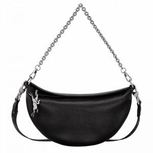 Torba Crossbody Longchamp Smile S Damskie Czarne Polska | 10224HDS001