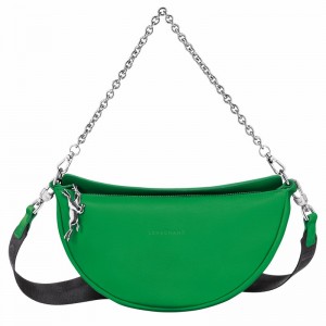 Torba Crossbody Longchamp Smile S Damskie Zielone Polska | 10224HDS531