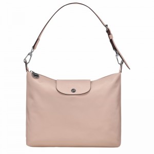 Torba Hobo Longchamp Le Pliage Xtra M Damskie Beżowe Polska | 10189987542