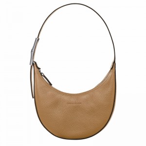 Torba Hobo Longchamp Le Roseau Essential S Damskie Khaki Polska | 10217968026