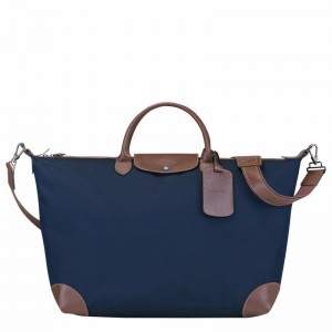 Torby Podróżne Longchamp Boxford S Damskie Niebieskie Polska | L1624080127