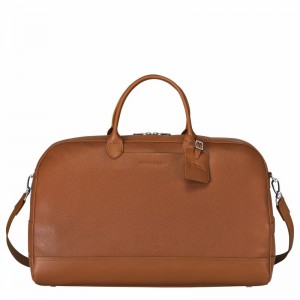 Torby Podróżne Longchamp Le FOULONNÉ M Męskie Caramel Polska | L1302021F72-