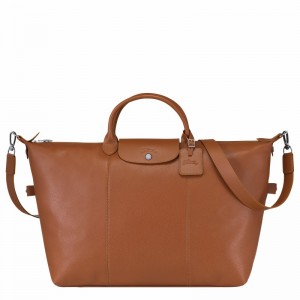 Torby Podróżne Longchamp Le FOULONNÉ S Męskie Caramel Polska | L1624021F72-