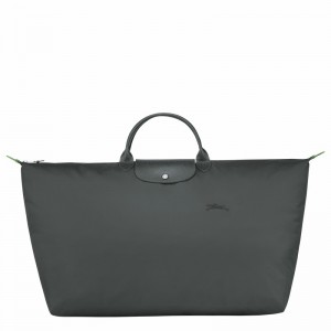 Torby Podróżne Longchamp Le Pliage Green M Męskie Jasny Szare Polska | L1625919P66-