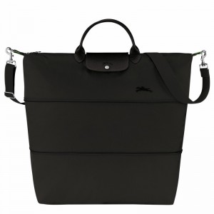 Torby Podróżne Longchamp Le Pliage Green expandable Damskie Czarne Polska | L1911919001