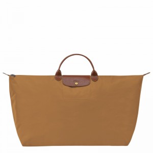 Torby Podróżne Longchamp Le Pliage Original M Męskie Khaki Polska | L1625089P86-