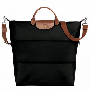 Torby Podróżne Longchamp Le Pliage Original expandable Damskie Czarne Polska | L1911089001