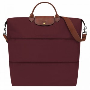 Torby Podróżne Longchamp Le Pliage Original expandable Damskie Bordowe Polska | L1911089P87