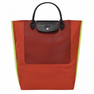 Torby Tote Longchamp Cabas Longchamp M Męskie Pomarańczowe Polska | 10264093461-