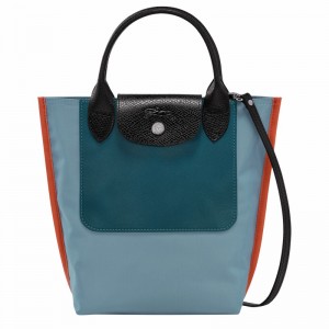 Torby Tote Longchamp Cabas Longchamp XS Damskie Niebieskie Polska | 10263093427