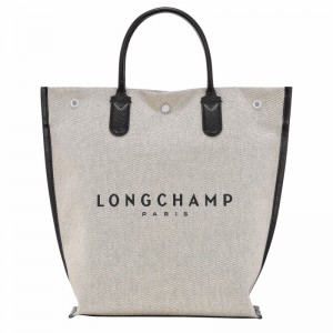 Torby Tote Longchamp Essential M Męskie Białe Polska | 10211HSG037-