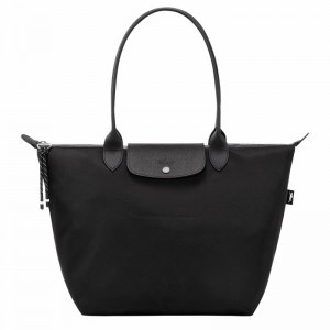 Torby Tote Longchamp Le Pliage Energy L Damskie Czarne Polska | L1899HSR001