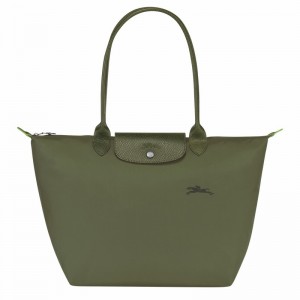 Torby Tote Longchamp Le Pliage Green L Damskie Zielone Polska | L1899919479