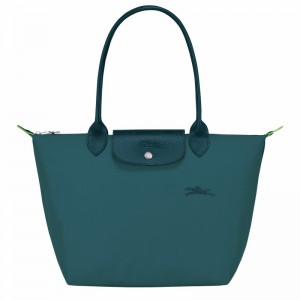 Torby Tote Longchamp Le Pliage Green M Damskie Paw Polska | L2605919P89