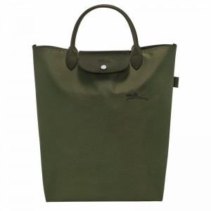 Torby Tote Longchamp Le Pliage Green M Damskie Zielone Polska | 10168919479