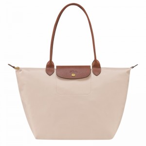 Torby Tote Longchamp Le Pliage Original L Damskie Białe Polska | L1899089P71