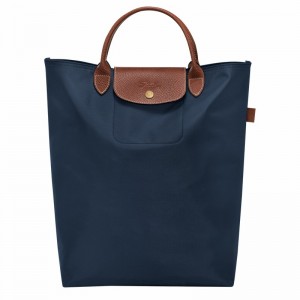 Torby Tote Longchamp Le Pliage Original M Damskie Granatowe Polska | 10168089P68