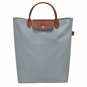 Torby Tote Longchamp Le Pliage Original M Męskie Szare Polska | 10168089P80-