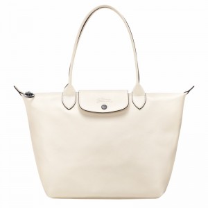 Torby Tote Longchamp Le Pliage Xtra M Damskie Białe Polska | L2605987037