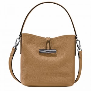 Torebka Bucket Bag Longchamp Le Roseau Essential XS Damskie Khaki Polska | 10159968026