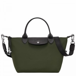 Torebka Longchamp Le Pliage Energy S Damskie Khaki Polska | L1512HSR892