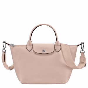 Torebka Longchamp Le Pliage Xtra S Damskie Beżowe Polska | L1512987542