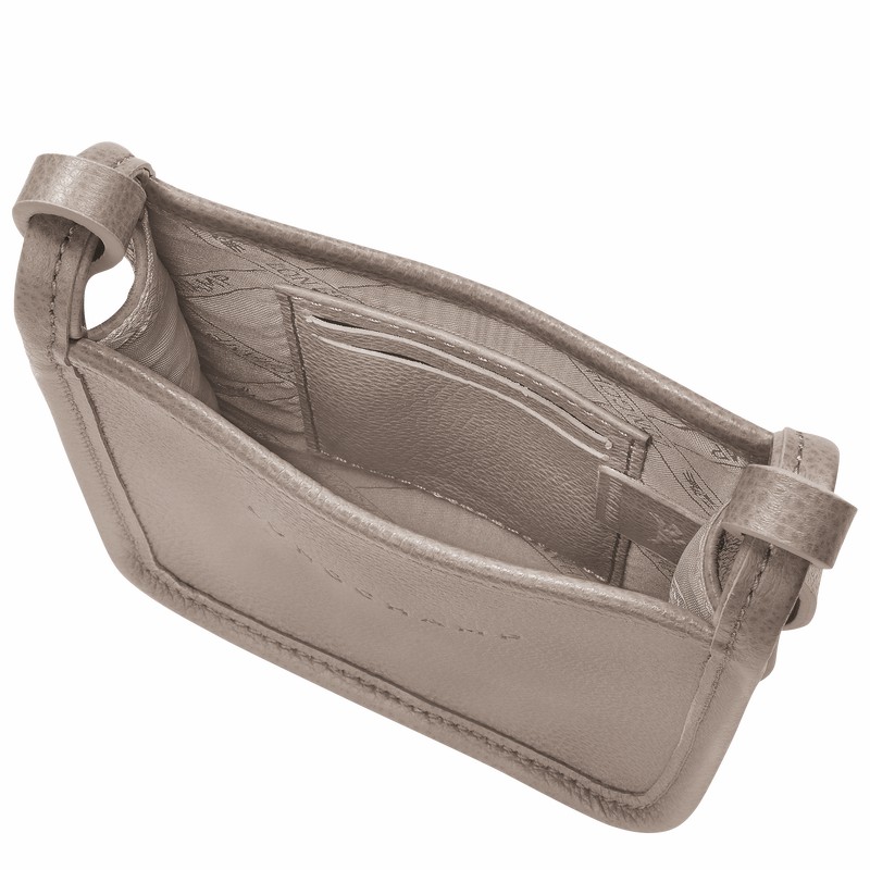 Etui Longchamp Le FOULONNÉ Damskie Szare Polska | 34200021P55