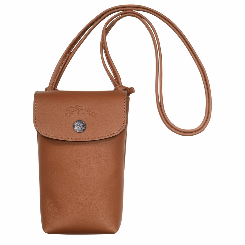 Etui Longchamp Le Pliage Xtra Damskie Brązowe Polska | 34178987504