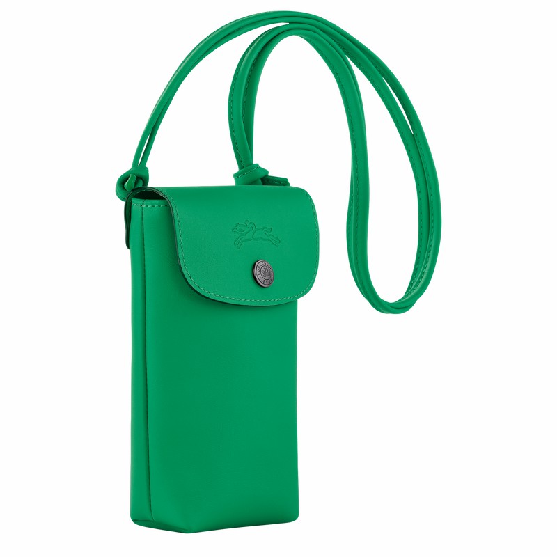 Etui Longchamp Le Pliage Xtra Damskie Zielone Polska | 34178987249