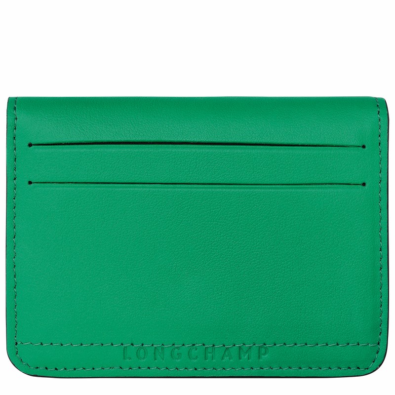 Etui na Karty Longchamp Le Pliage Xtra Damskie Zielone Polska | 30039987249