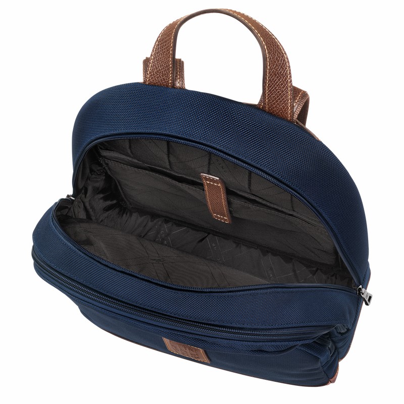 Plecaki Longchamp Boxford Męskie Niebieskie Polska | L1475080127