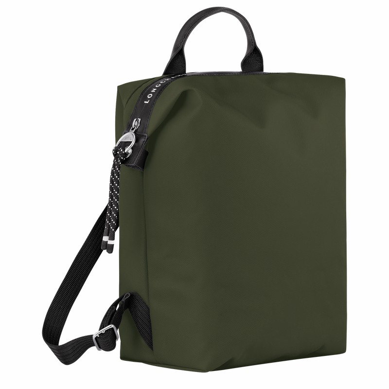 Plecaki Longchamp Le Pliage Energy L Męskie Khaki Polska | 10166HSR892-